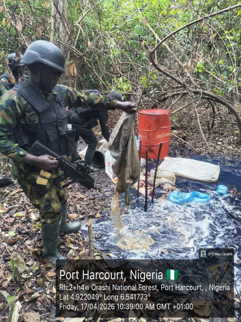 Navy intensifies anti-oil theft war, recovers over ₦2.5bn products in Rivers operations